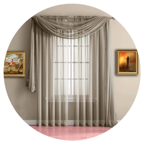 Shop Luxury Sheer Curtains Dubai Online Curtain In Dubai